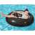 Bestway High Velocity Sport Tire Inflatable Pool Float in use