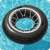 Bestway High Velocity Sport Tire Inflatable Pool Float in use
