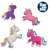 SES Creative Unicorn Modeling Clay, 4 colors, glow in the dark, glitter