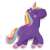 SES Creative Unicorn Modeling Clay, purple unicorn, glow in the dark, glitter