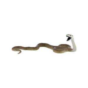 Bullyland Black Mamba Snake Toy Figure, realistic, detailed, hand-painted, PVC-free, 14 cm - Bullyland Figure