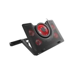 Genesis Oxid 550 laptop cooling pad, black and red, 5 fans, 17.3 inch - Genesis