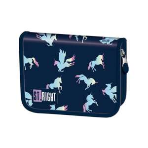 St.Right Holo Unicorns tolltartó, kék holografikus unikornis mintával - Unipap