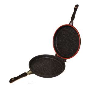 Berni Group Sanity Stone double grill pan, 32x7.5 cm, aluminum, anthracite - Cookware & bakeware