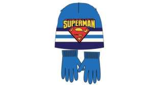 Gyerek sapka és kesztyű Szett - Superman #kék 31250454 Gyerek sapkák, szettek - Superman