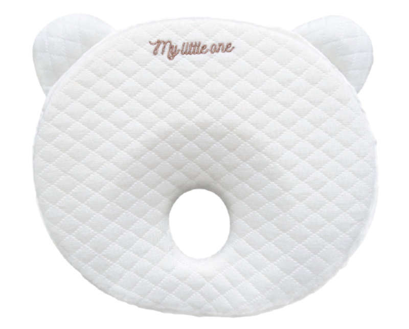 Kikkaboo memóriahabos Párna laposfejűség elleni 28x28x3cm - Maci