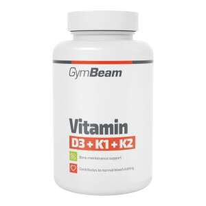 D3+K1+K2 vitamin - 120 kapszula - GymBeam 55612793 