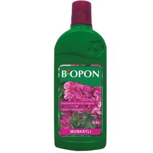 Biopon Îngrășământ lichid pentru Geranium, Muskátli, 0,5L - Nutrienți, batoane nutritive