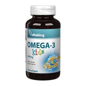 Omega-3 Kids 500mg - 100 gélkapszula - Vitaking 55613041 