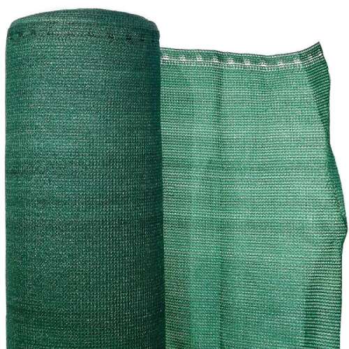 OPENING NETTING 1,2 X 50 M - GREEN 160 G/M2 OPENING NETTING - 90% lichtfilternder Blendschutz für Terrassen und Zäune - UV-stabiler HDPE Sichtschutz - MEDIUMTEX 1,2X50 -