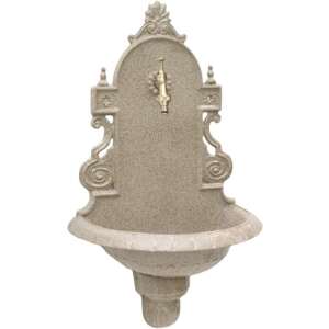 VERONA FALIKÚT gránit fali kút réz csappal - Kerti kút és csap