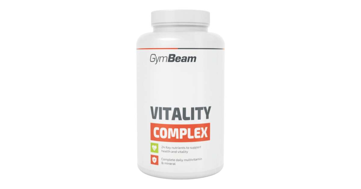 Vitality Complex multivitamin 240 tabletta GymBeam Pepita.hu