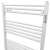Fehér törölközőszárítós radiátor, 50 x 150 cm, 800W, LINE, 26 csöves, BAGNO