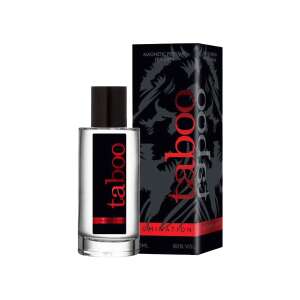 Taboo Domination For Him 50ml Magnetyczny Perfum dla Mężczyzn, drzewno-korzenny, tytoń, skórzany zapach - Uroda i zdrowie