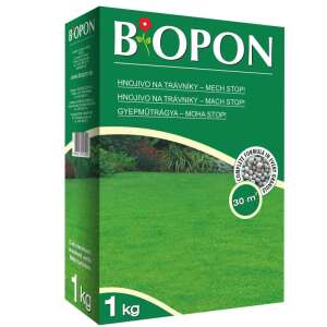 Biopon gyeptrágya 1kg, moha stop, 30 négyzetméterre - Biopon
