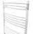 Fehér ívelt törölközőszárító radiátor, 18 cső, 50 x 100 cm, 564W, BAGNO, a márka logójának közeli képe