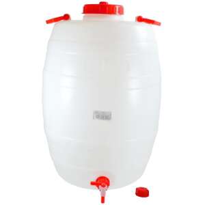 CSAPOS HORDÓ 100L - DIMARTINO élelmiszeripari műanyag hordó menetes kotyogó kiállású tetővel - MD100 - Dimartino