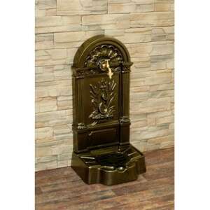 Firenze fali kerti kút arany kalapácslakk bevonattal - Kerti kút és csap