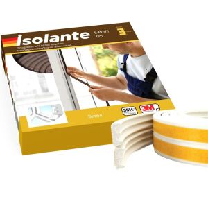 iSOLANTE E-Profil Ablakszigetelő Szalag - 6m - Fehér