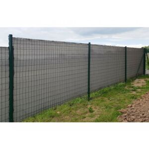 GREYTEX Shade Netting installed on fence for privacy - Shade Net
