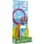 FruBlu bubble wand set with bubble solution, packaged