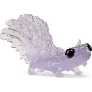 Schleich Axolotl Discoverer Set, purple axolotl figurine with glitter, 3/4 view - Figure