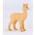 Schleich Bayala Unicorn Llama foal figurine, side view