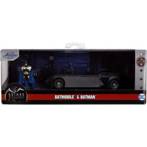 Jada Toys - Batmobile fém játékautó 13cm Batman figurával 55801934 "batman"  Játék autók