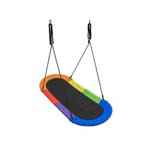 Wonderland Szivárvány Fészekhinta, 165x70cm, kényelmes és tartós kültéri hinta - Fészekhinta