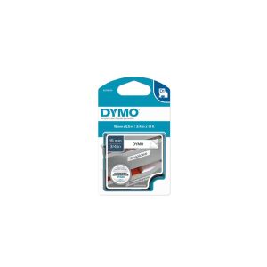 Dymo ID1 poliészter szalag 19mmx5,5, fekete/fehér (18765, S0718070, S0718220, 18484) 140048529 - Dymo
