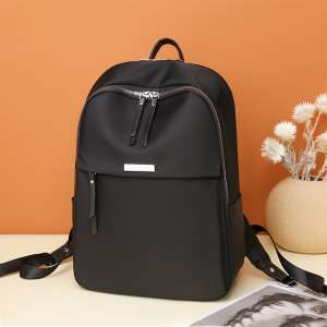 Rucsac școlar elegant Dollcini negru, rucsac casual de zi, rucsac pentru femei/fete/afaceri/călătorii - Dollcini
