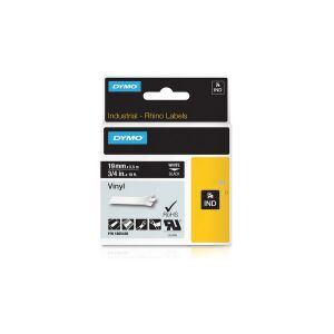 Dymo ID1-es PVC szalag 19mmx5,5m fehér/fekete (1805436) 140048421 - Dymo