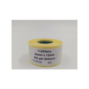 Etikettcímke, 24mmx12mm. 1000db/tekercs (11353eco) 140048548 - Dymo