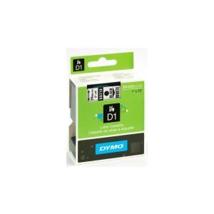 Dymo D1 kazetta, 24mmx7m, fehér/fekete (53721) 140048275 - Dymo