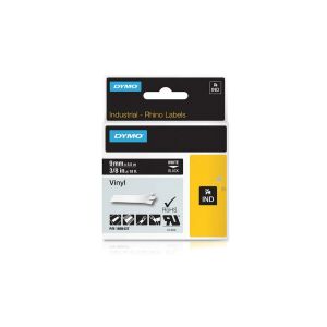 Dymo ID1-es PVC szalag 9mmx5,5m fehér/fekete (1805437) 140048511 - Dymo