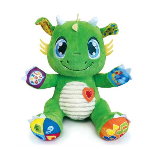 Pluș interactiv Baby Clementoni - Dragon #green