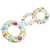 Intex inflatable swim rings for kids, 61 cm, with different designs: pineapple, fish, and tropical fruits
