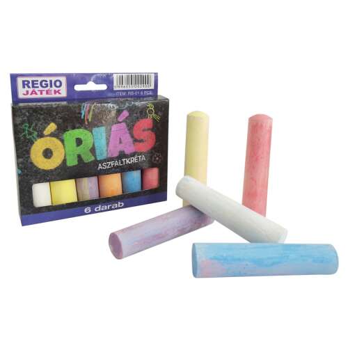 Asphalt Crayons 6 pcs/box