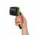 SPRINGOS Self-Cleaning Pet Brush in Hand - Green and Black