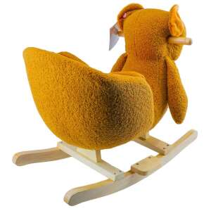 Babahinta, Teddy mackó, fa + plüss, barna, 60x34x45 cm, 60x34x45 cm