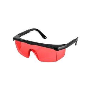 NEO laser level safety glasses, red, plastic - Protective Equipment