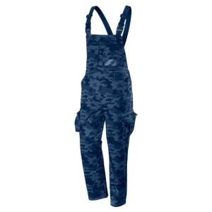 Pantaloni de lucru cu pieptar, salopeta, model Camo Navy, marimea XXL/56, NEO 75159106 Îmbrăcăminte de protecție la locul de muncă