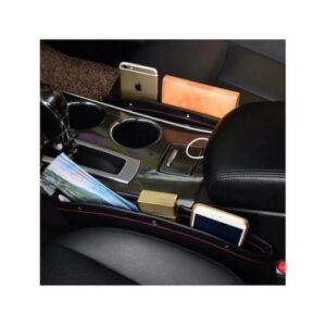 AMIO Car Seat Organizer, between seat and console, universal, black