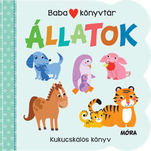 Babakönyvtár - Állatok - Kukucskálós könyv 46860965