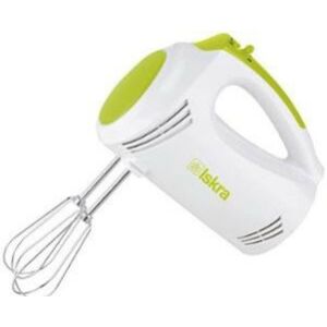 Iskra S1 Hand Mixer, 200W, 5 speeds, white and green - Home & Garden