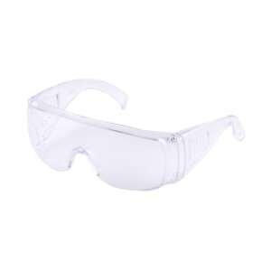 Beorol wide frame safety glasses, clear polycarbonate, EN166 standard - Protective Equipment