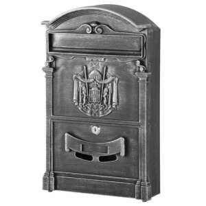 Strend Pro Mailbox, antique aluminum, 25.5x9x41 cm