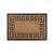 Aztec 40x60 cm doormat with black greek key border