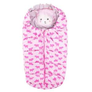 Pink baby sleeping bag with sheep design, Springos - Baby Sleeping Bag