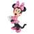 Minnie Mouse figure, 7 cm, pink dress with white polka dots, Bullyland